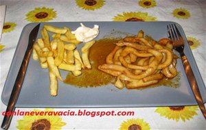 Rodajas De Calamar Con Pimentón
