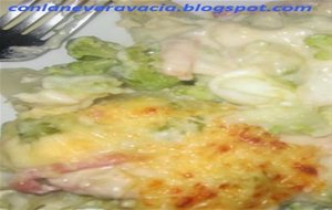 Brécol Con Beicón  Gratinado Al Horno
