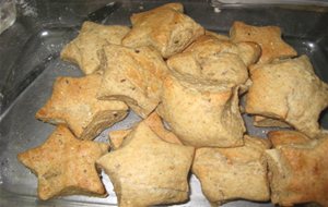 Estrellas De Pan De Avena
