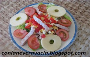 Ensalada De Pollo Con Manzana
