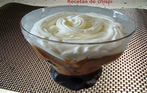 Crema De Caramelo Con Nata
