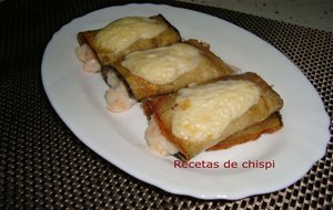 Canelones De Berenjena Y Ahumados
