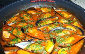 Mejillones En Salsa Picante
