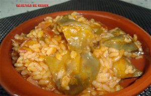 Arroz Con Alcachofas
