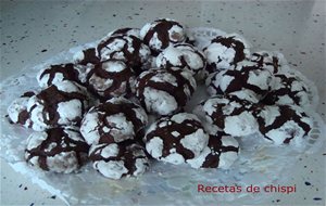 Galletas De Chocolate Craqueladas
