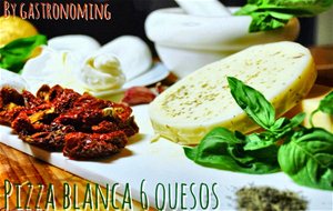 Pizza Blanca 6 quesos