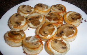 Ideas Para Navidad V -aperitivos: Vol-au-vent De Champiñones Al Roquefort