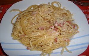 Espaguettis A La Carbonara