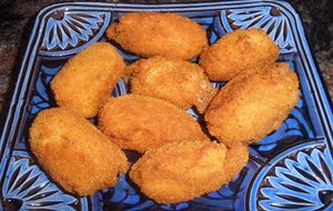 Croquetas De Merluza Y Gambas