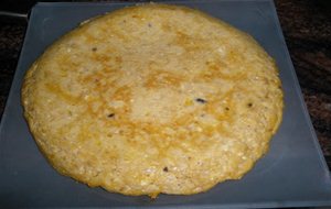 Tortilla De Cebolla Y Bacalao