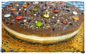 Algo Dulce , Tarta De 3 Chocolates 
