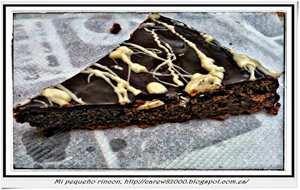 Tarta De Bizcocho De Chocolate Y Ganache