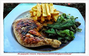 Pollo Asado Al Pedro Ximenez
