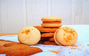 Macarons De Speculoos (macarons De Merengue Italiano, Y La Receta De Una Crema De Speculoos Deliciosa)
