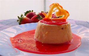 Panna Cotta A La Pimienta Con Salsa De Fresa ... Y Premio!!
