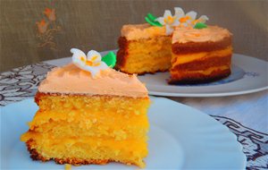 Layer Cake De Naranja Y Azahar
