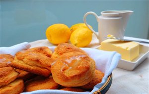 Scones De Lemon Curd
