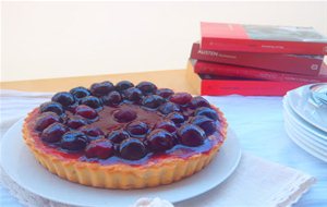 Tarta Fresca De Cerezas
