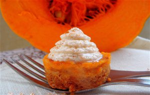 Mini Cheese Cake De Calabaza
