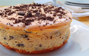 Oreo Cheesecake (con Base De Brownie)
