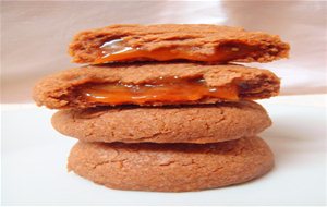 Galletas Rellenas De Toffee
