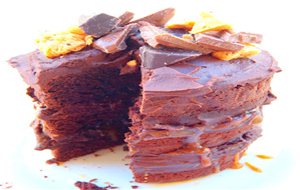 Layer Cake De Chocolate. Con Chocolate. Y Un Poquitín De Toffee
