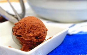 Helado Cremoso De Chocolate Sin Heladera
