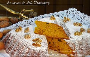 Bizcocho De Calabaza Con Nueces
