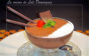 Mousse De Chocolate Facil
