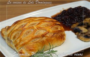 Solomillo Wellington Con Salsa De Vinos
