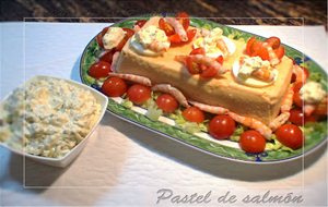 Pastel De Salmón Y Gambas