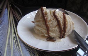 Helado De Vainilla Y Dulce De Leche
