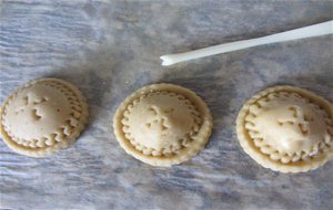 Galletas De Jengibre Rellenas De Chocolate Blanco
