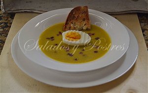 Crema De Tallo De Cebolla
