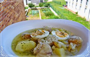 Patatas Con Rape En Salsa Verde
