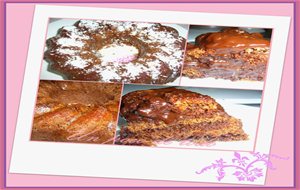 Bizco-tarta De Chocolate Y Almendras Al Microondas
