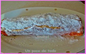 Brazo De Gitano De Chocolate Y Nata
