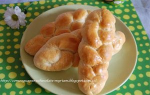 Trenzas De Pan De Leche.
