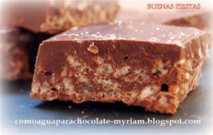 Turrón Crujiente De Chocolate
