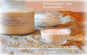 Ponche De Turrón. Blog Amigo Sugg-r And Some Salt.
