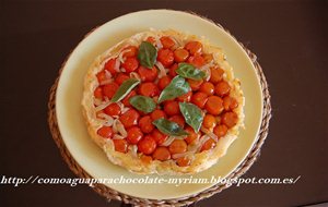 Tatin De Tomates Cherrys Confitados
