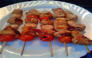 Brochetas De Pollo
