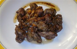 Higaditos De Pollo Al Ajillo
