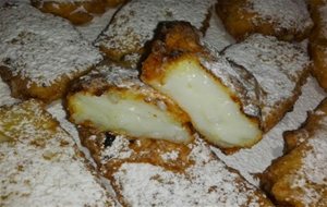 Leche Frita Con Vainilla
