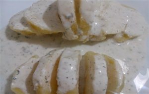 Patatas Con Salsa De Yogur
