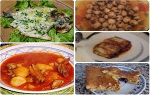 Menú Con Cinco Recetas Nº 29
