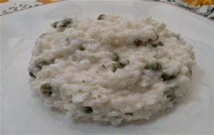 Arroz Cremoso Con Guisantes
