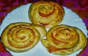 Caracolas De Brioche Saladas
