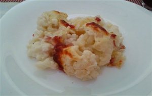 Coliflor Gratinada Con Bechamel
