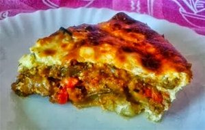 Moussaka Con Pimientos
